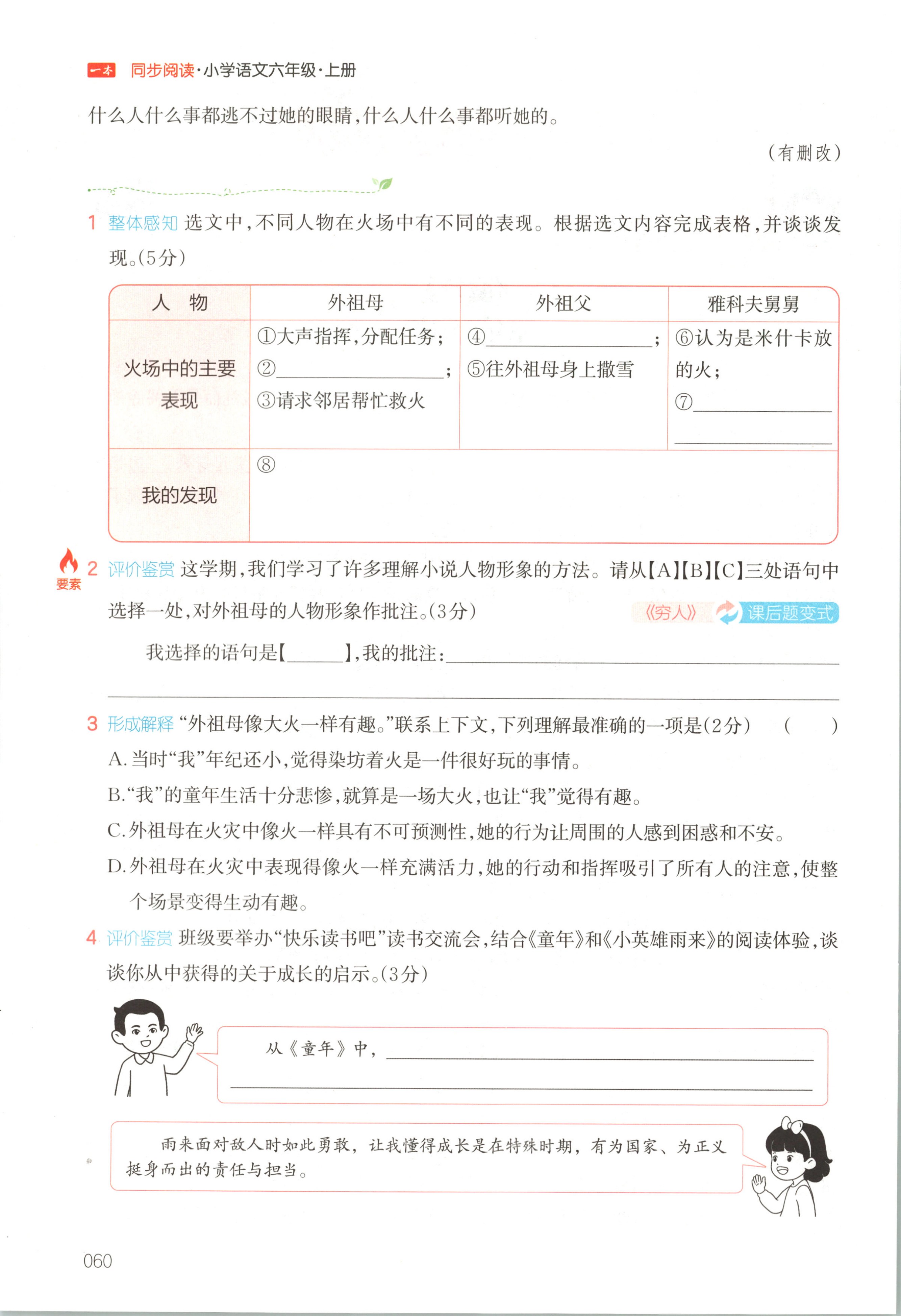 内页样张
