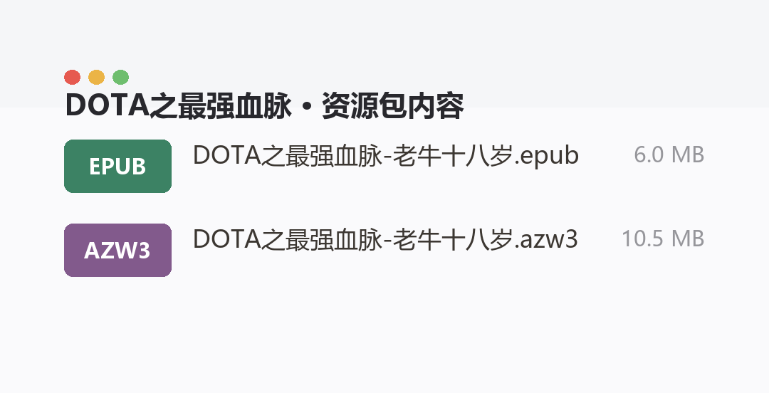 资源包内容