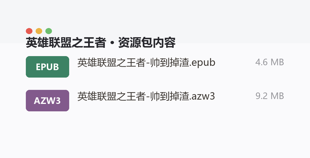 资源包内容