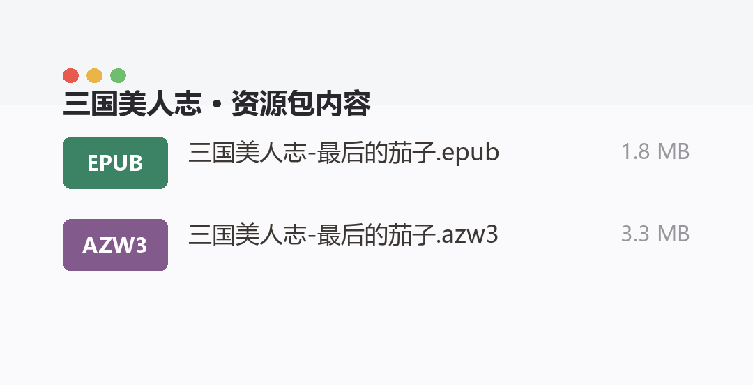 资源包内容