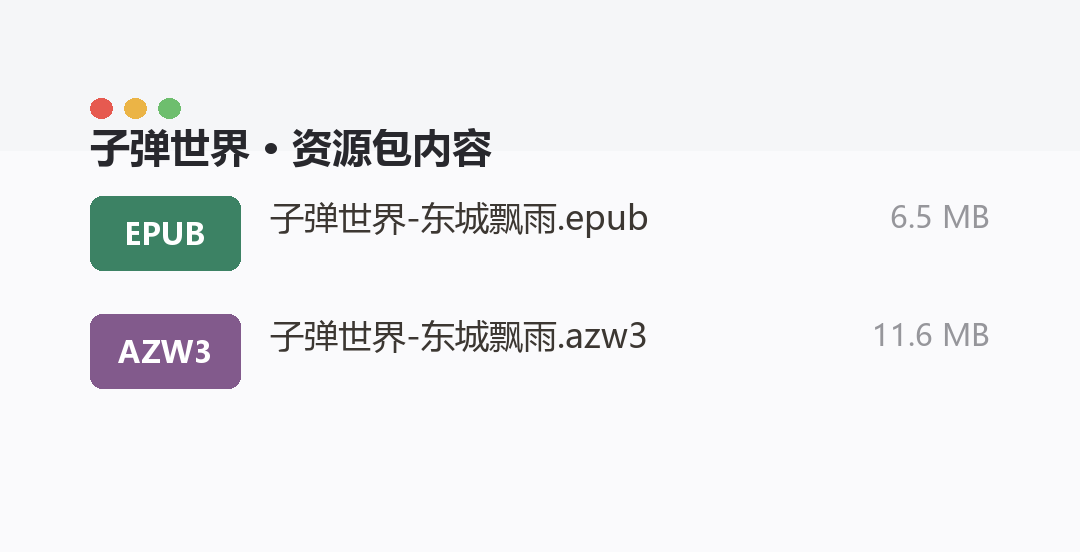 资源包内容