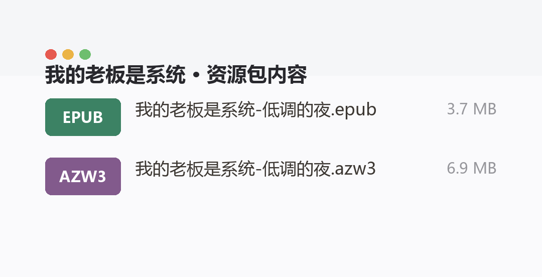 资源包内容