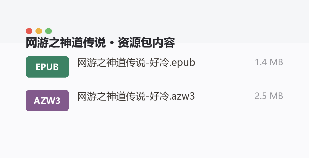 资源包内容