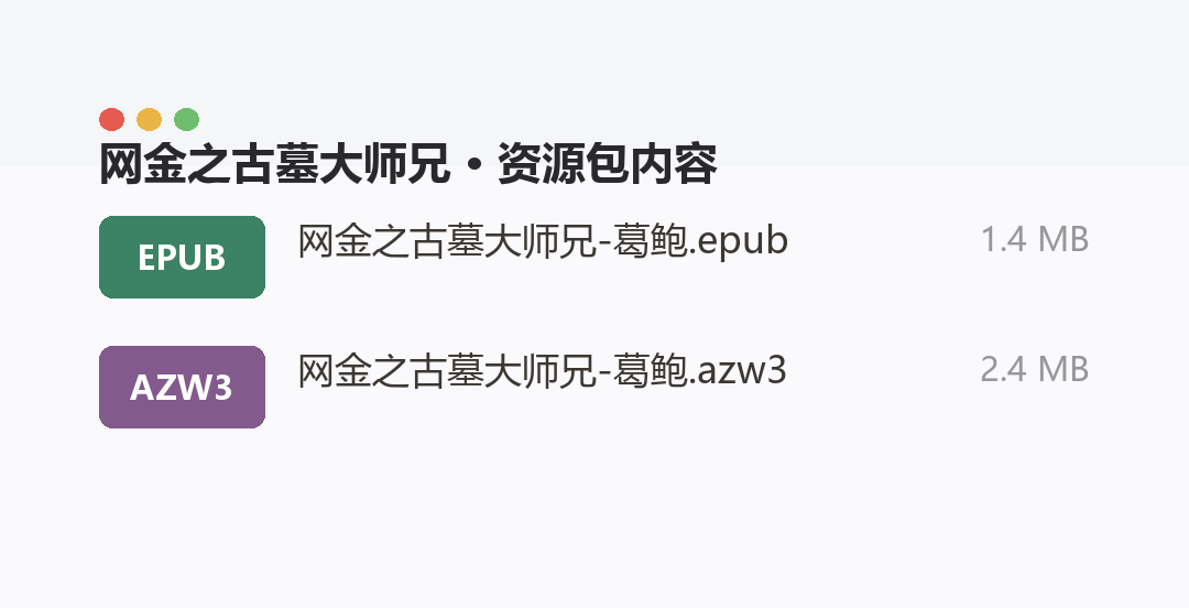 资源包内容