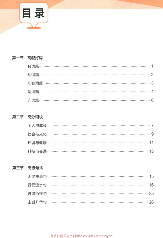 目录