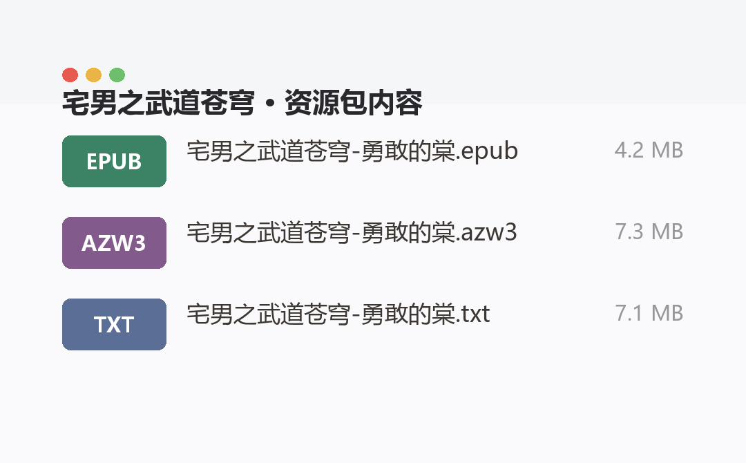 资源包内容
