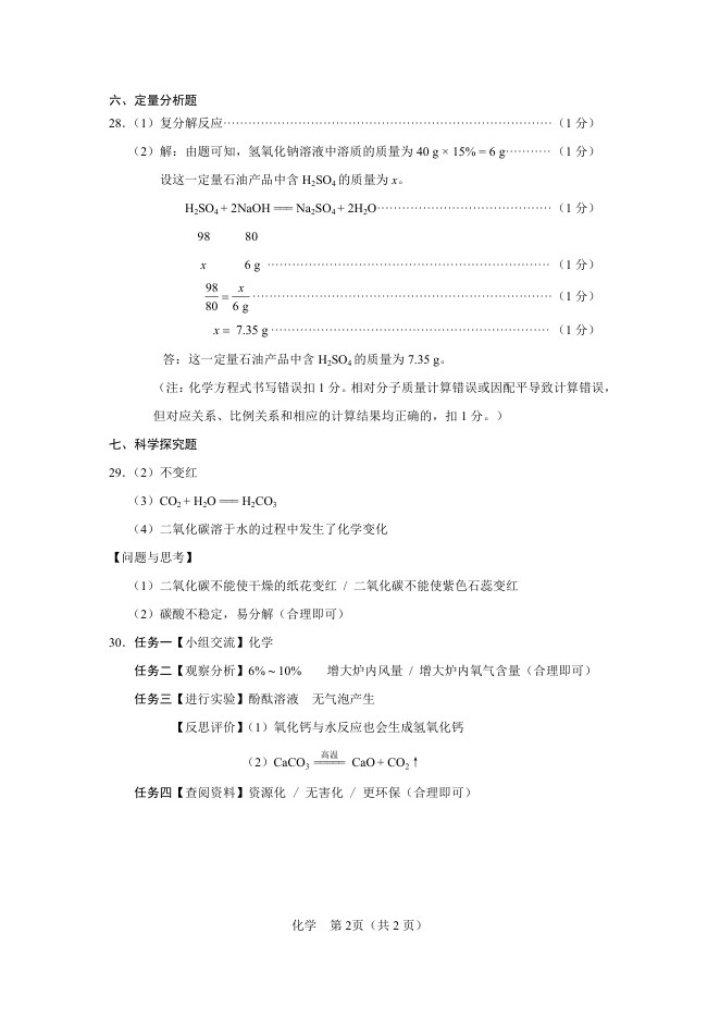 内页样张