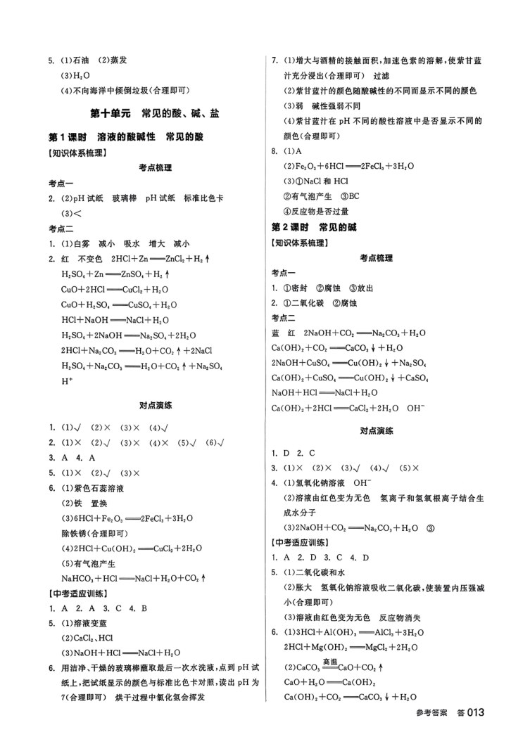内页样张