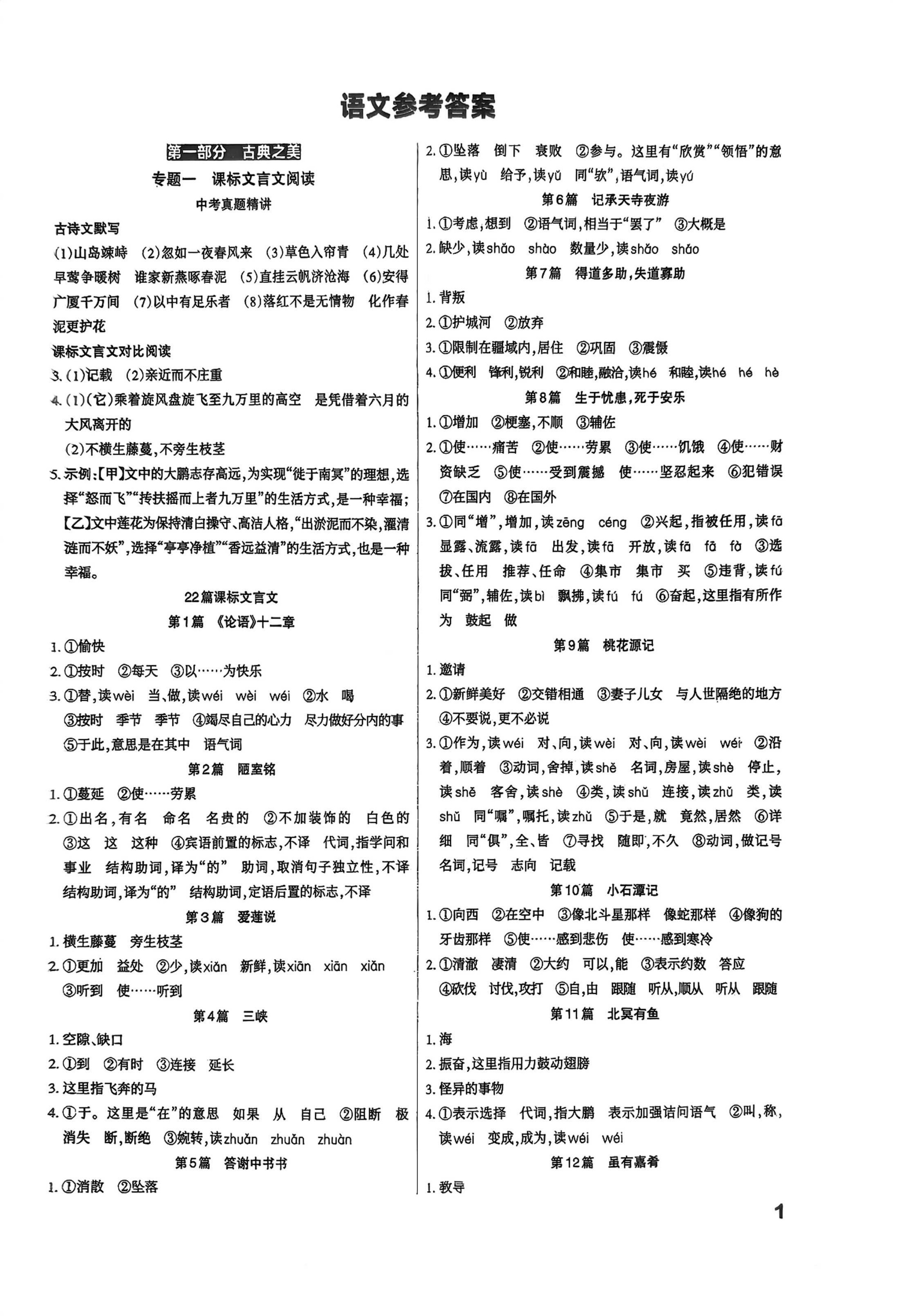 目录