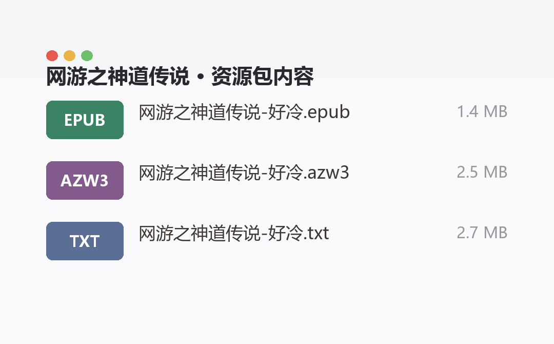 资源包内容