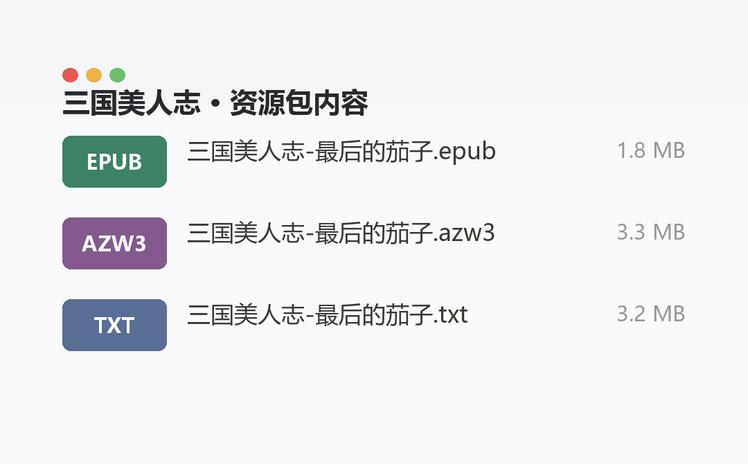 资源包内容