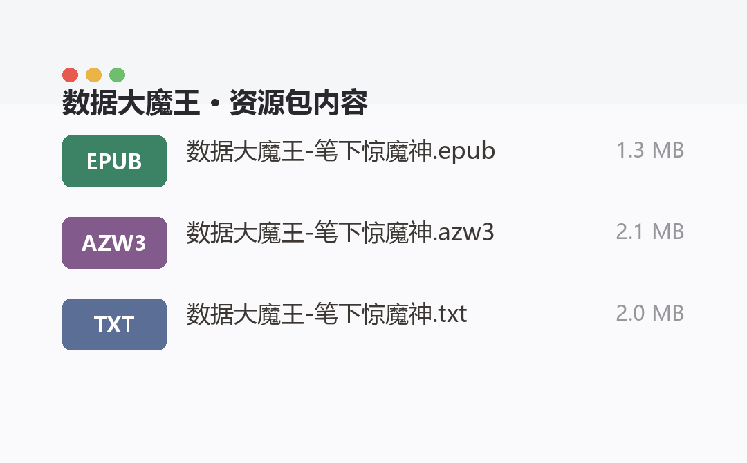 资源包内容