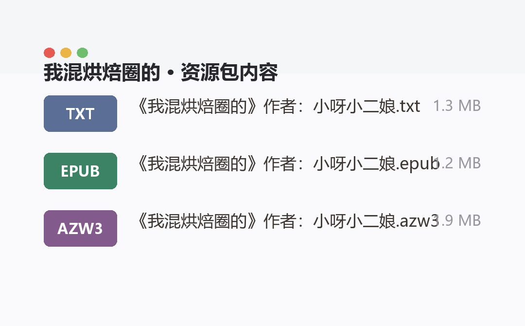 资源包内容