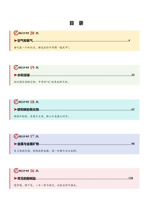 目录