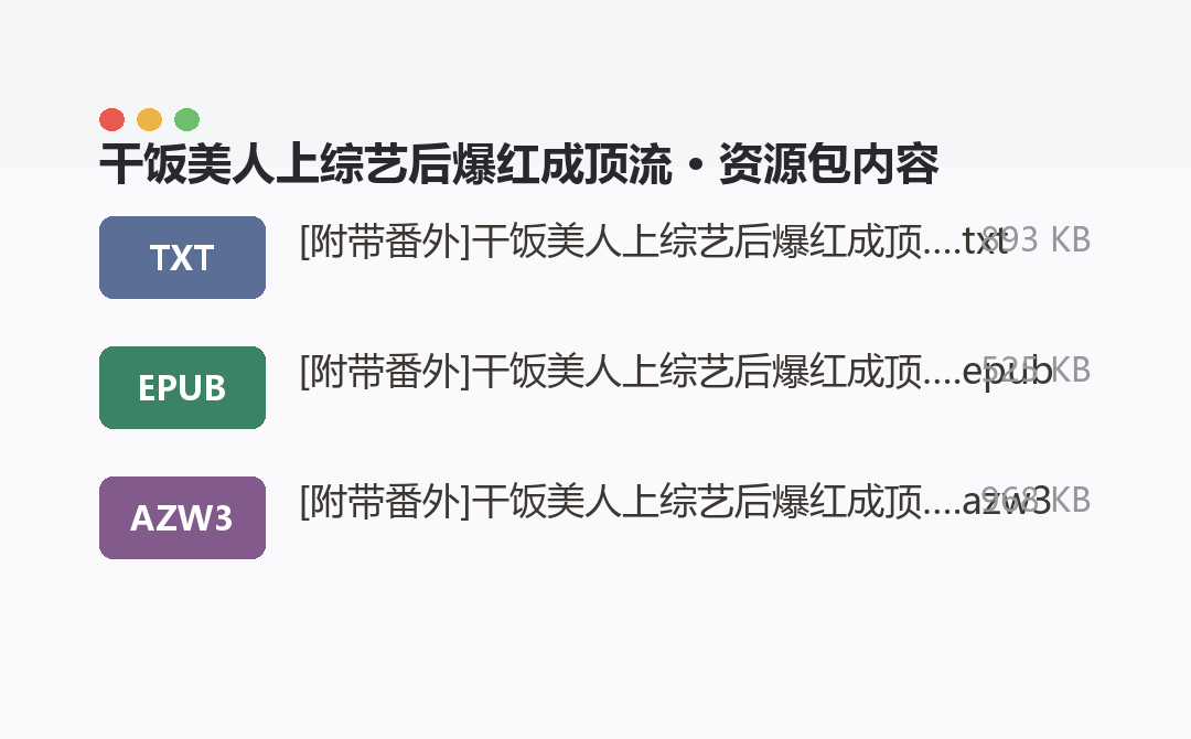 资源包内容