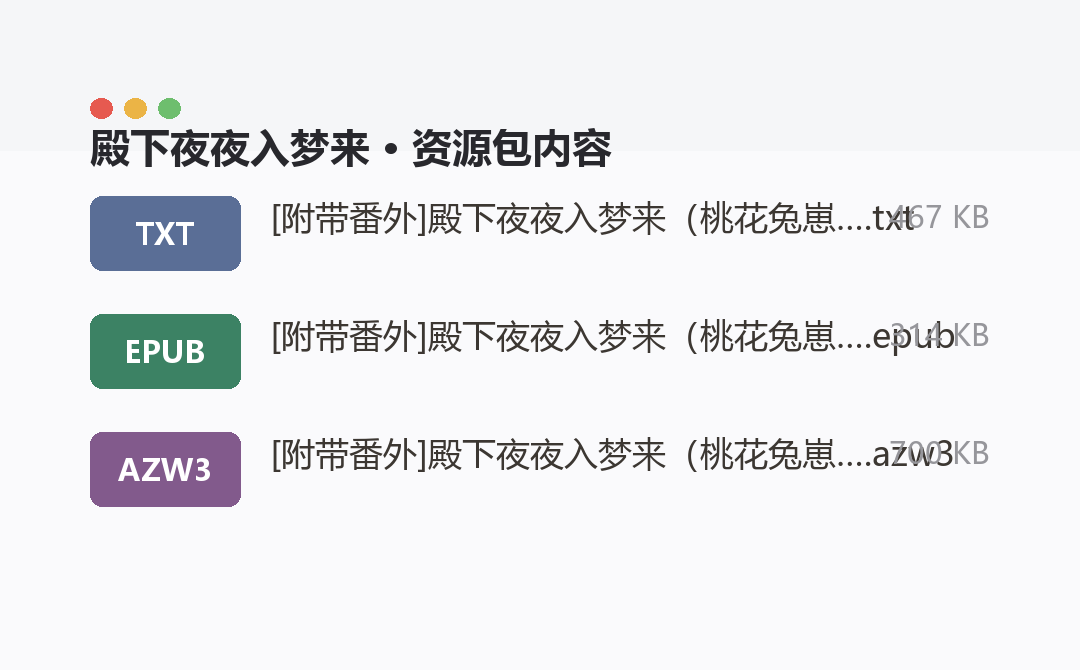 资源包内容