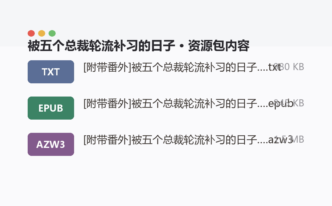 资源包内容