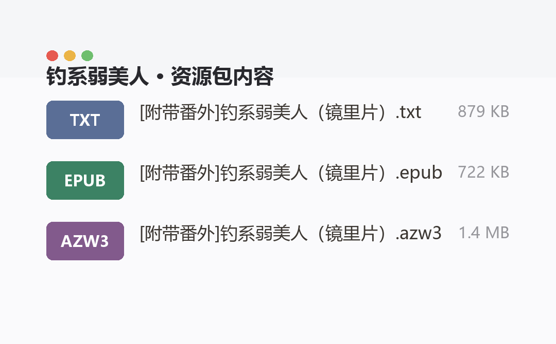 资源包内容