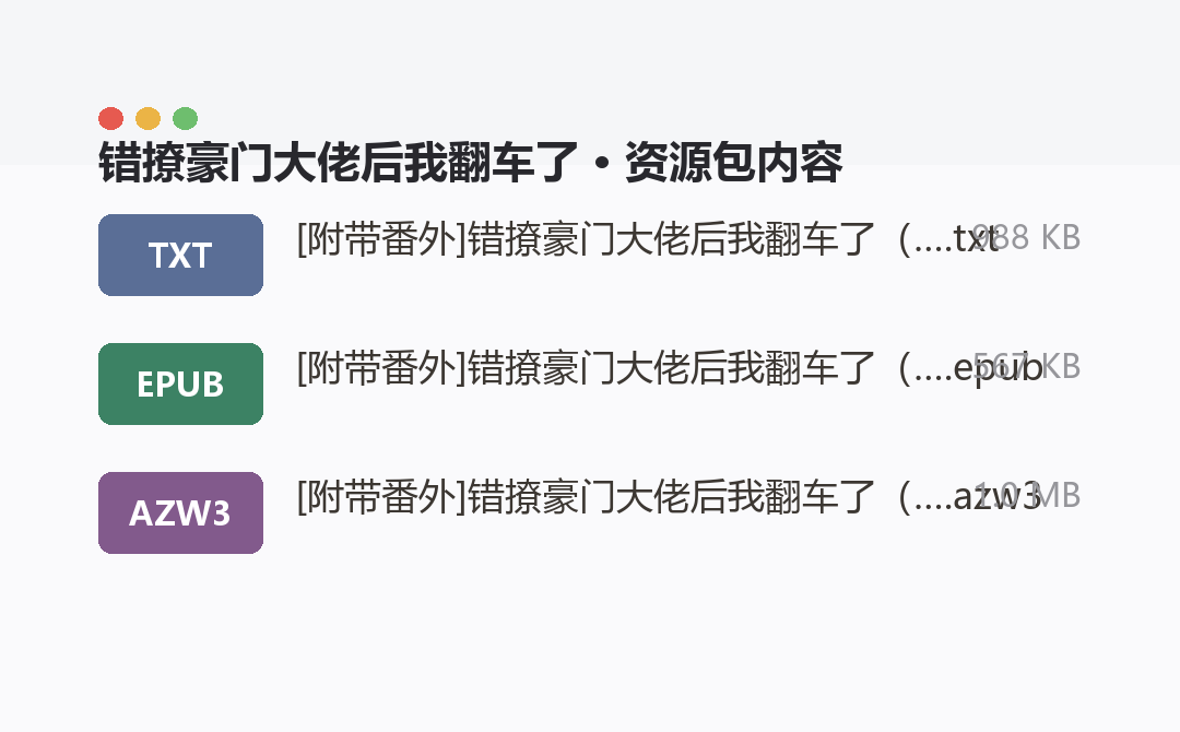 资源包内容
