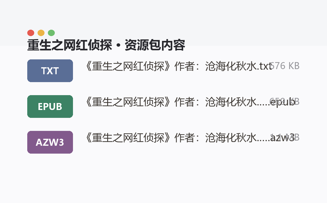 资源包内容