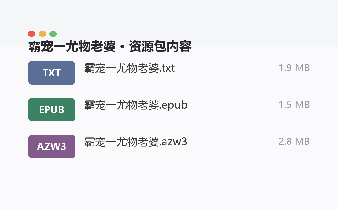 资源包内容