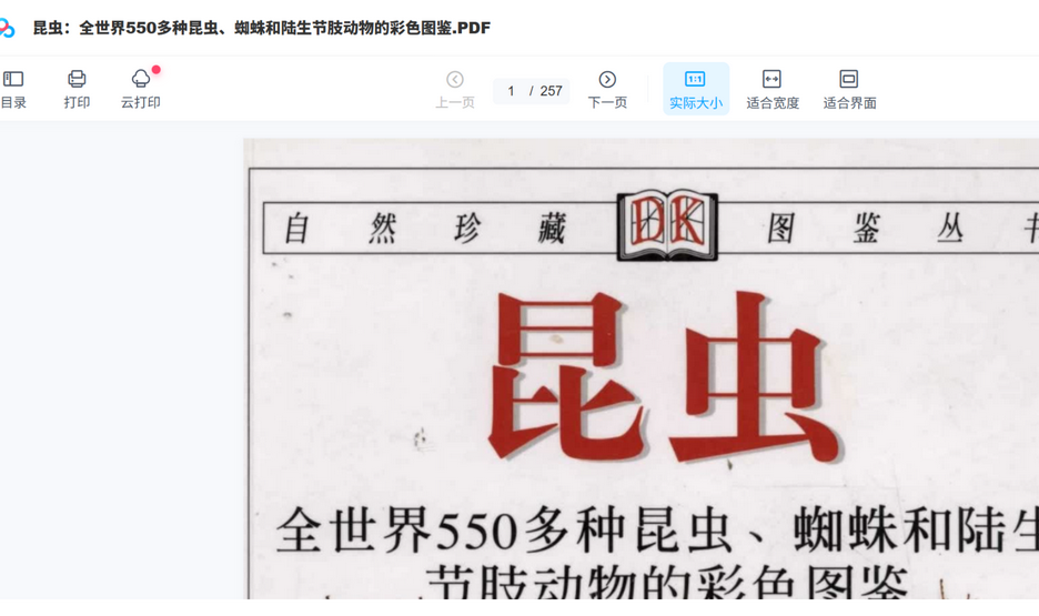 网盘目录截图