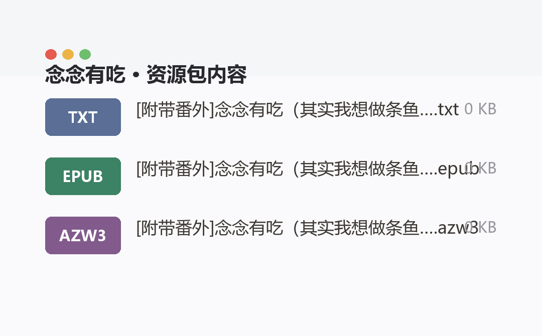 资源包内容
