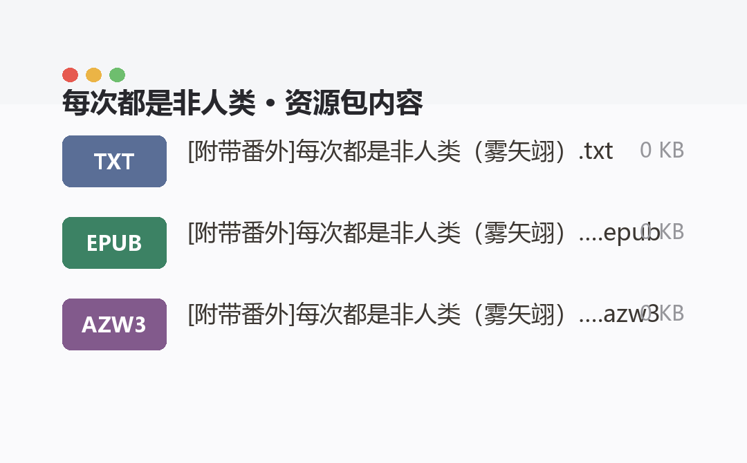 资源包内容