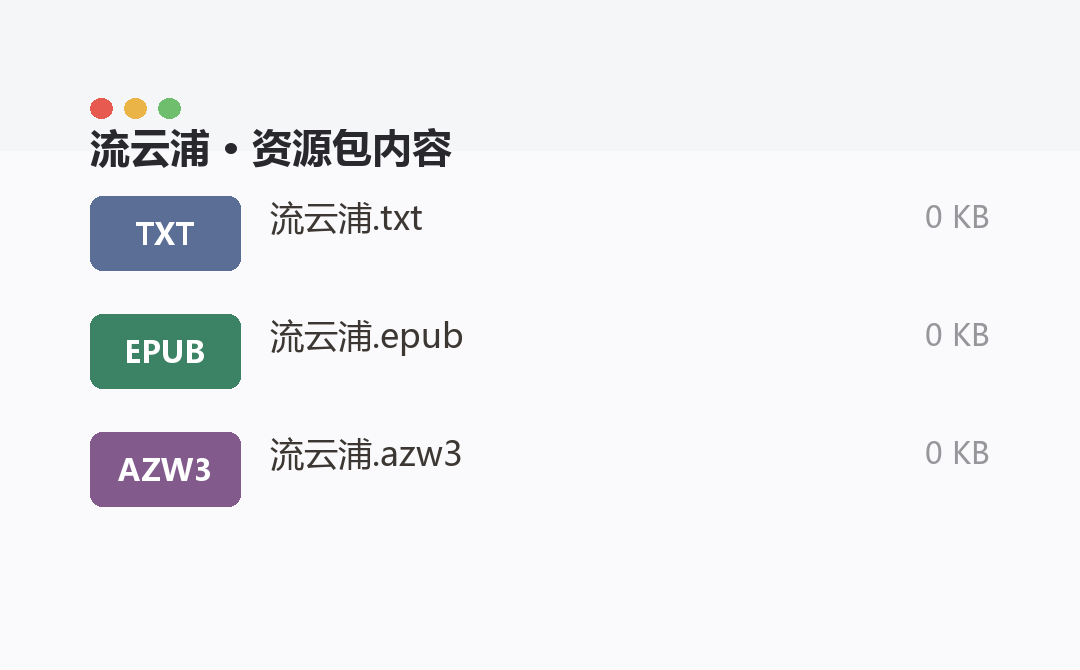资源包内容