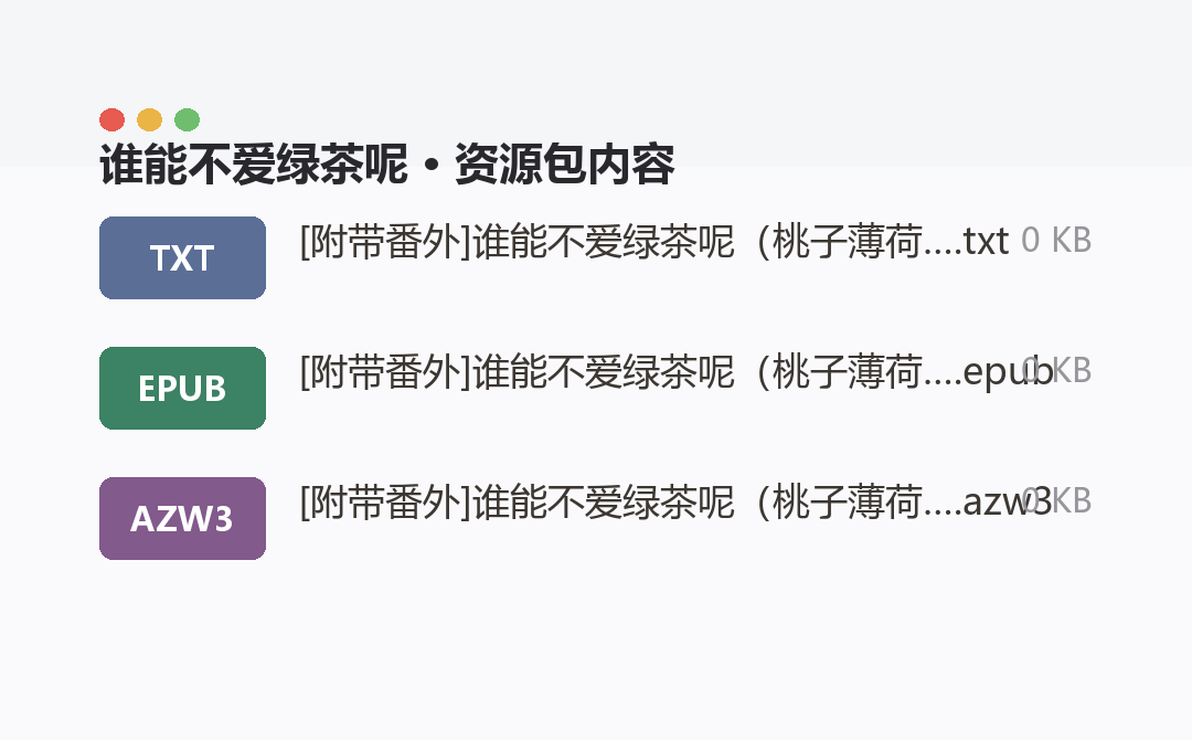 资源包内容