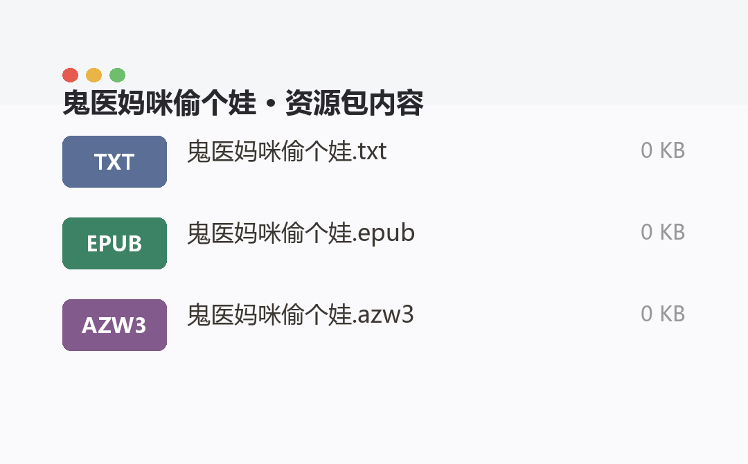 资源包内容