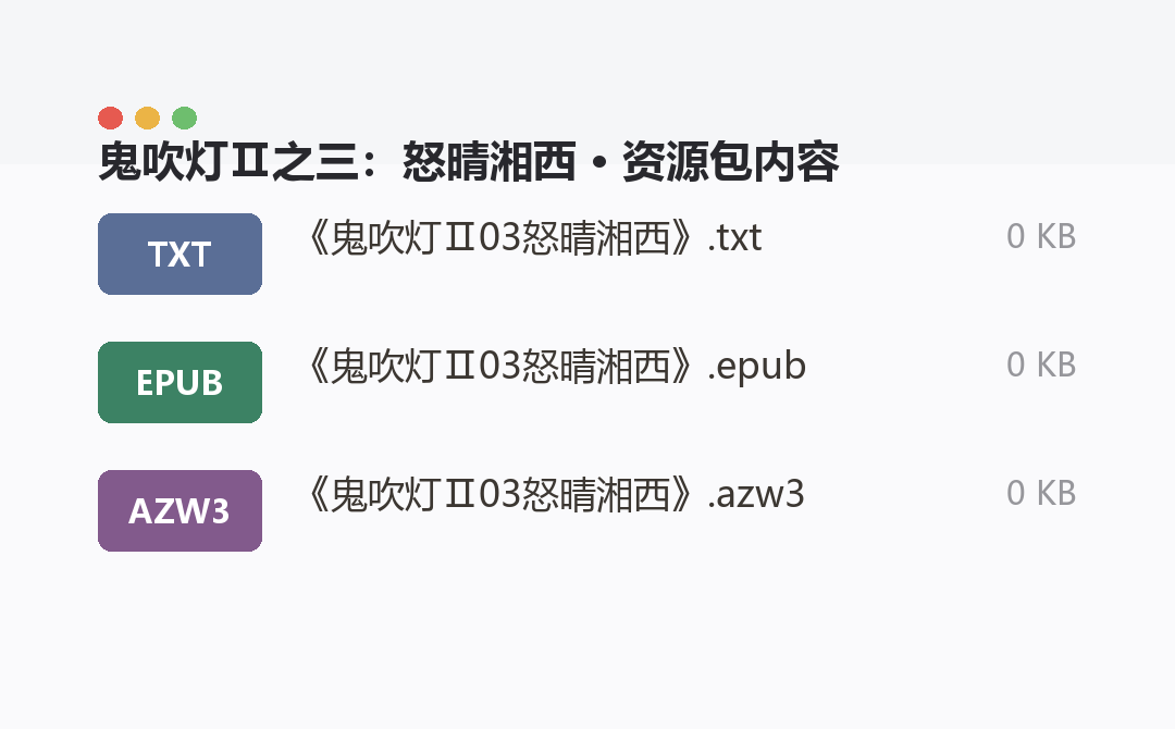 资源包内容