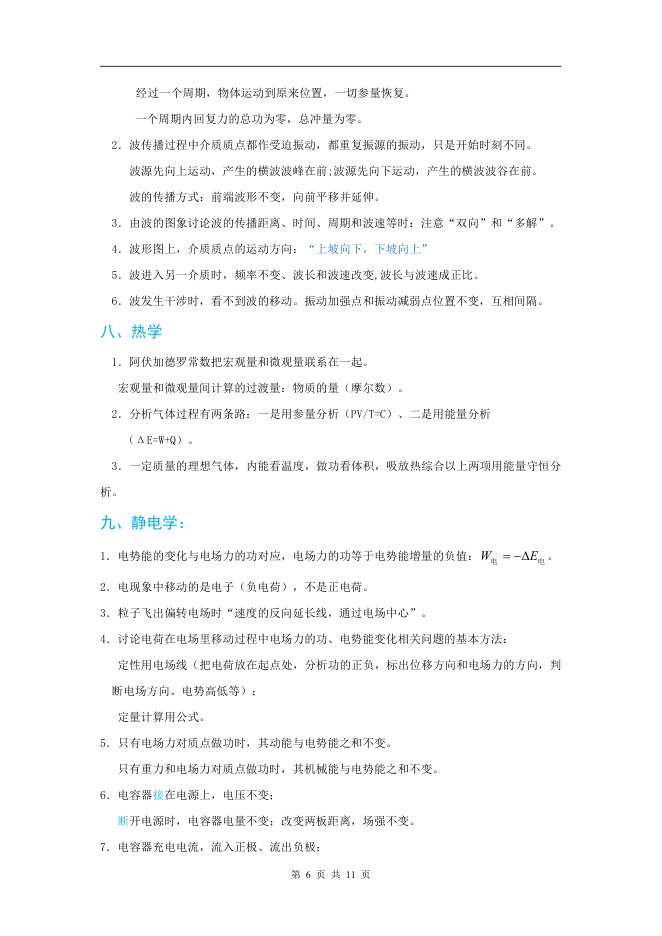 内页样张