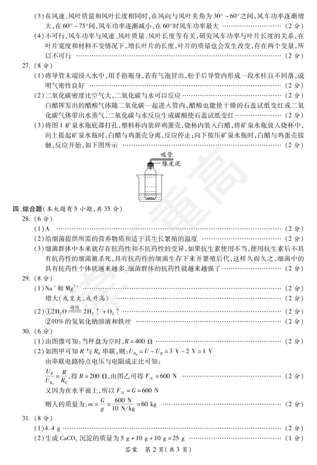 内页样张