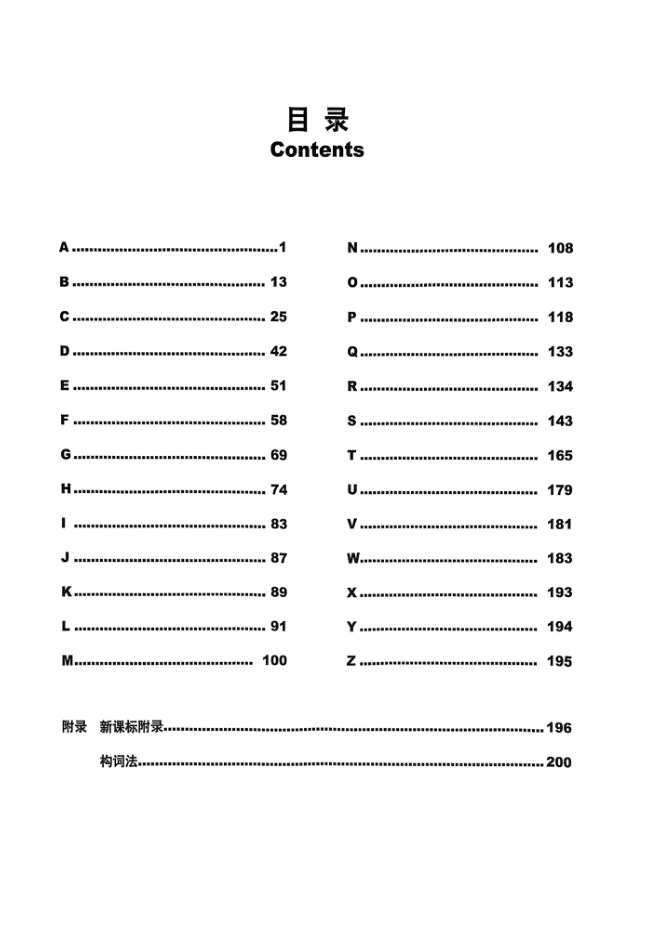 目录