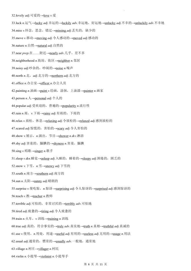 内页样张