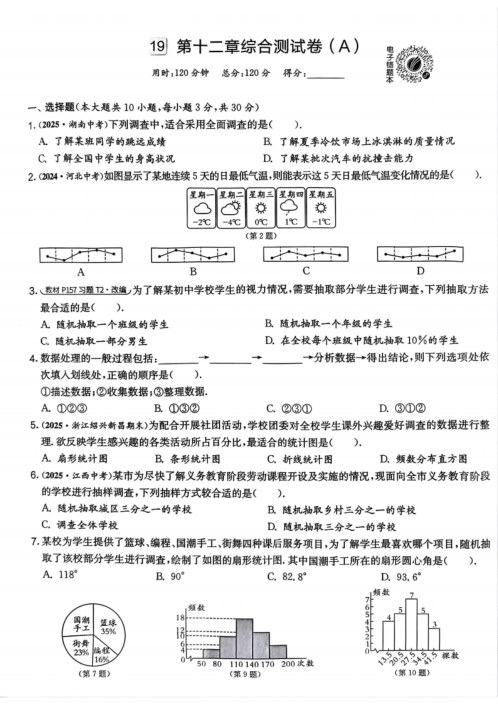 内页样张