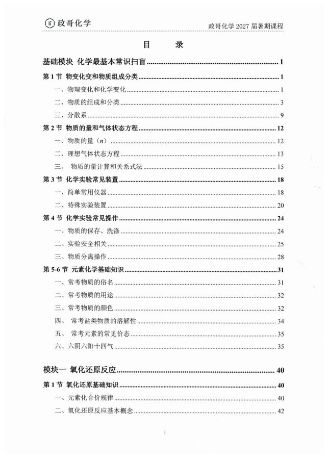 目录
