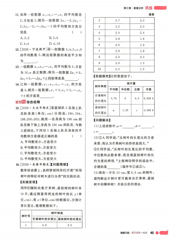 内页样张