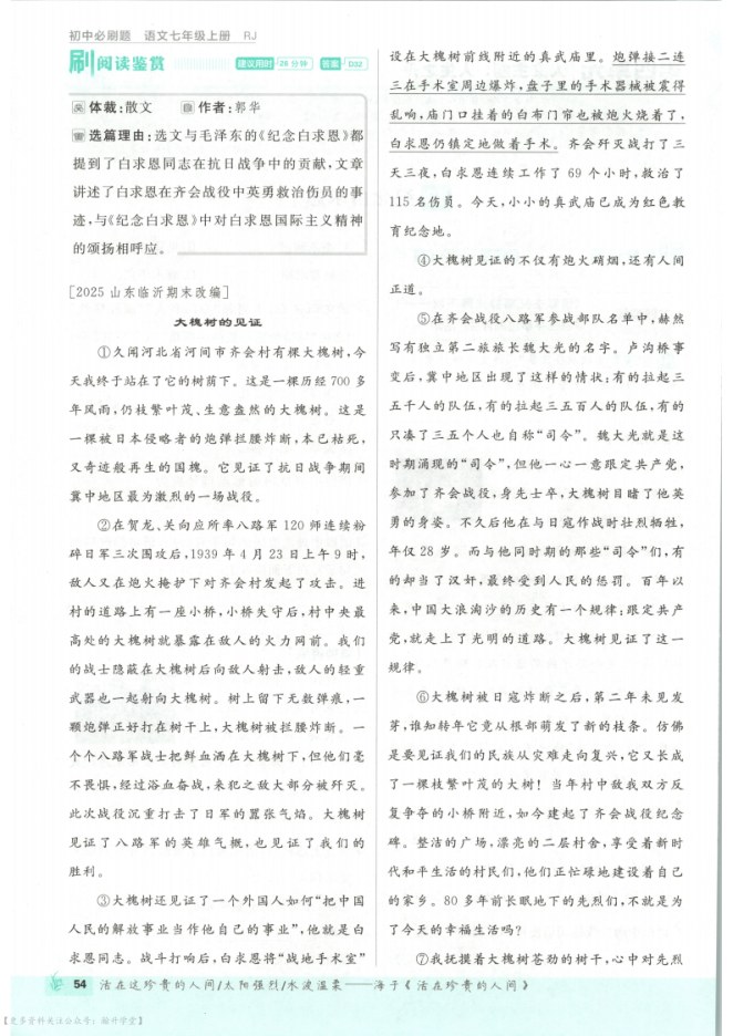 内页样张