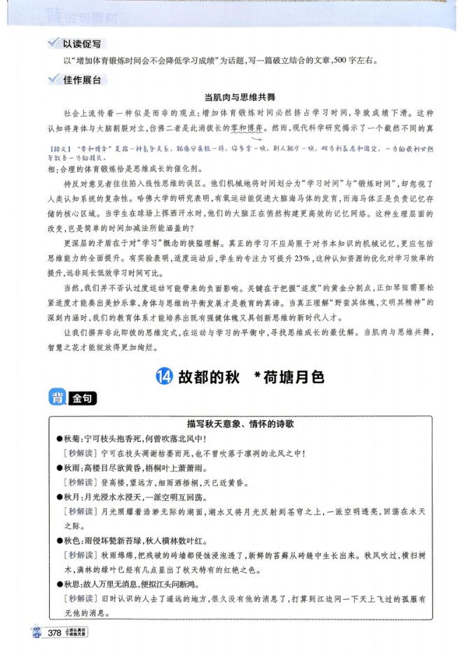 内页样张