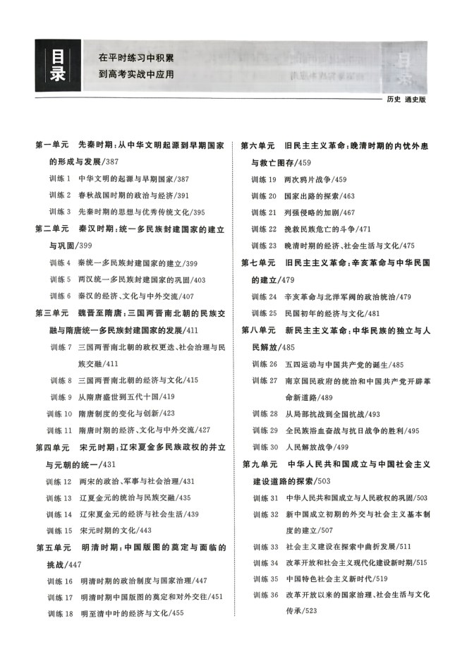 目录
