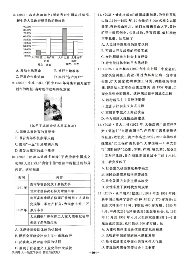 内页样张