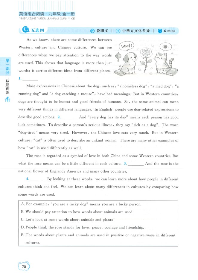 内页样张