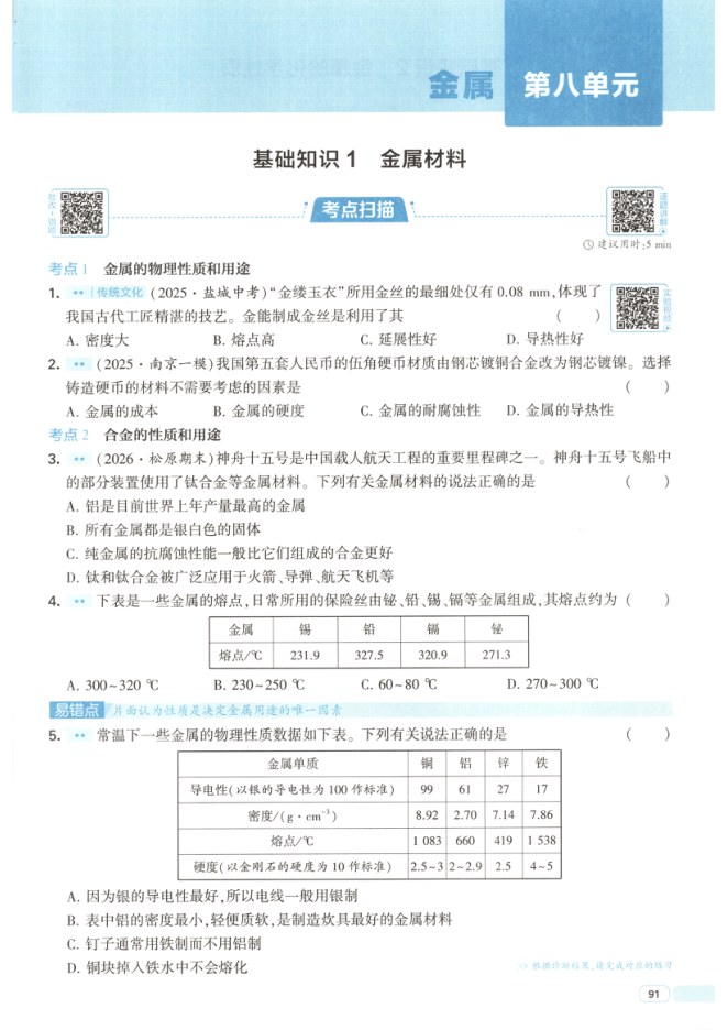 内页样张